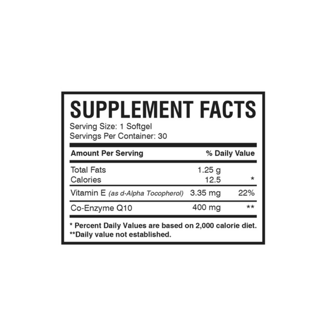 AMS COQ 10 400mg Tab 30s