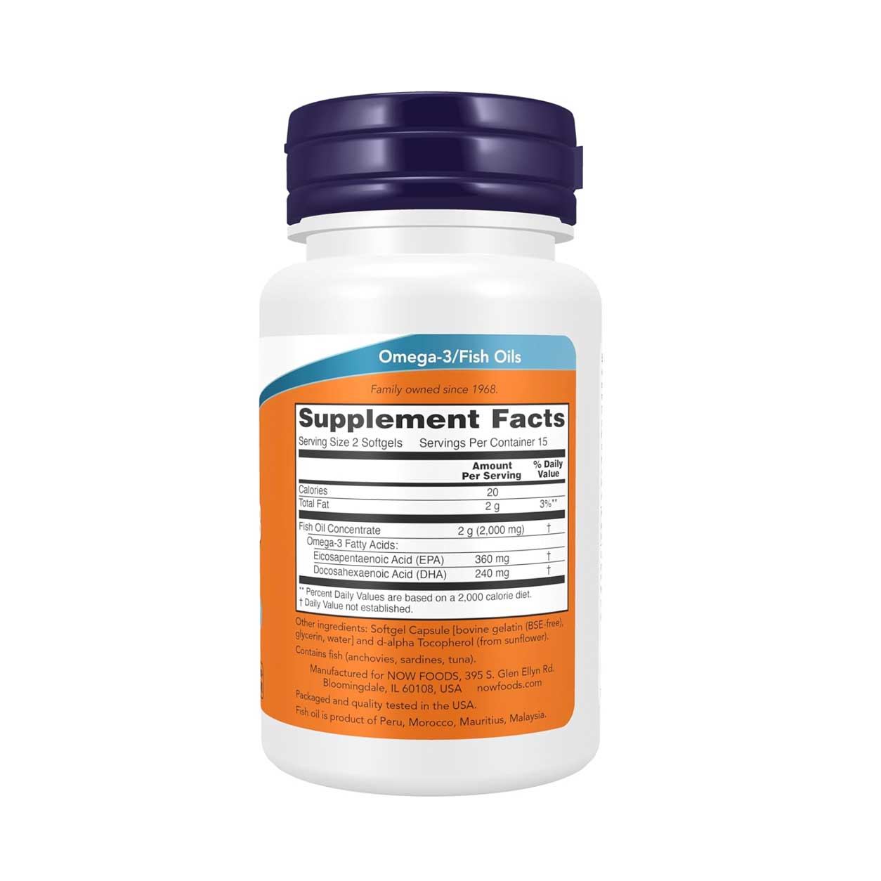 Now Omega 3 100mg Tab 30s
