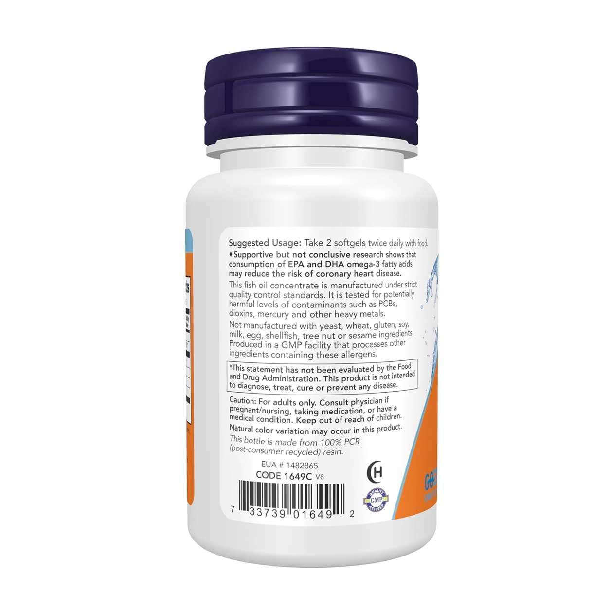 Now Omega 3 100mg Tab 30s