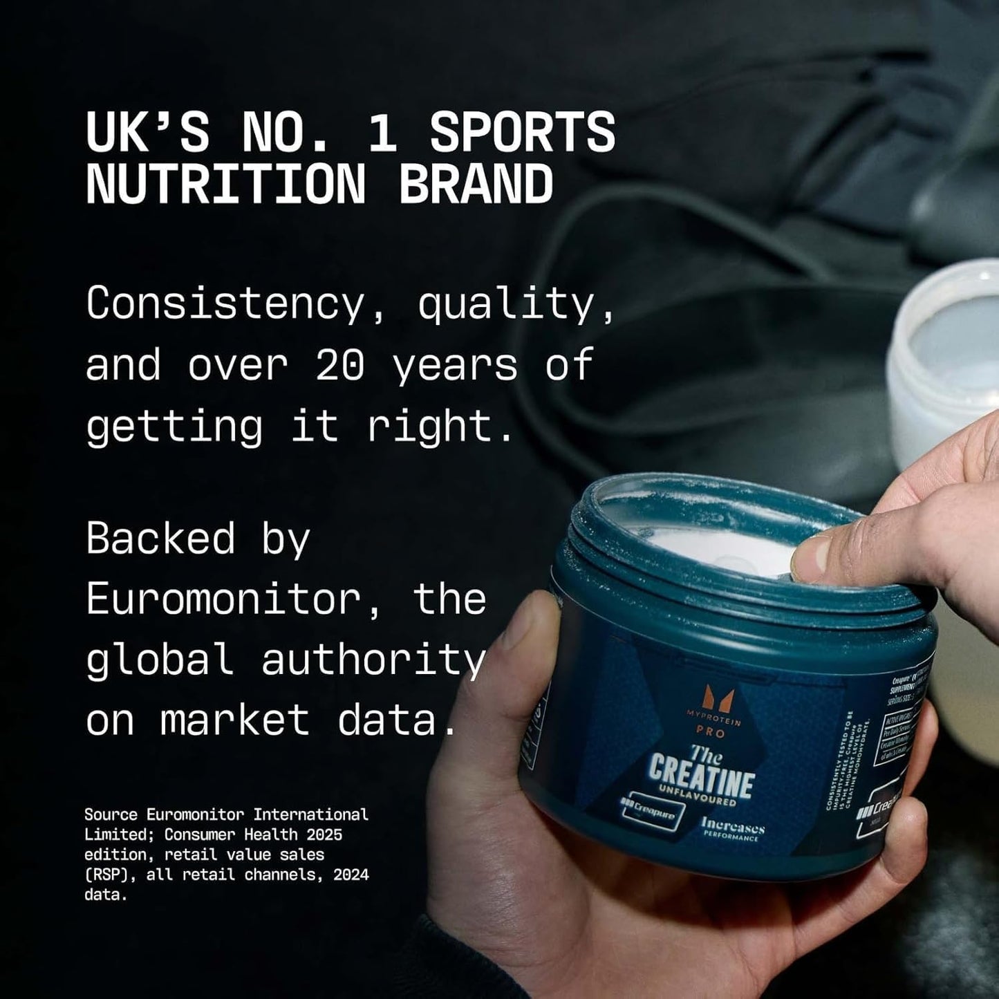 Myprotein Creapure Creatine Unflavoured