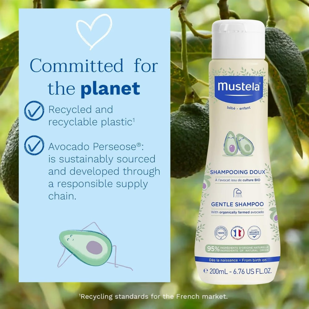 Mustela Baby Shampoo 200ml