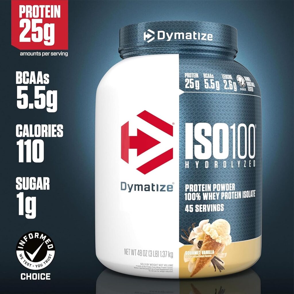 Dymatize ISO100 Hydrolyzed Whey Protein Isolate