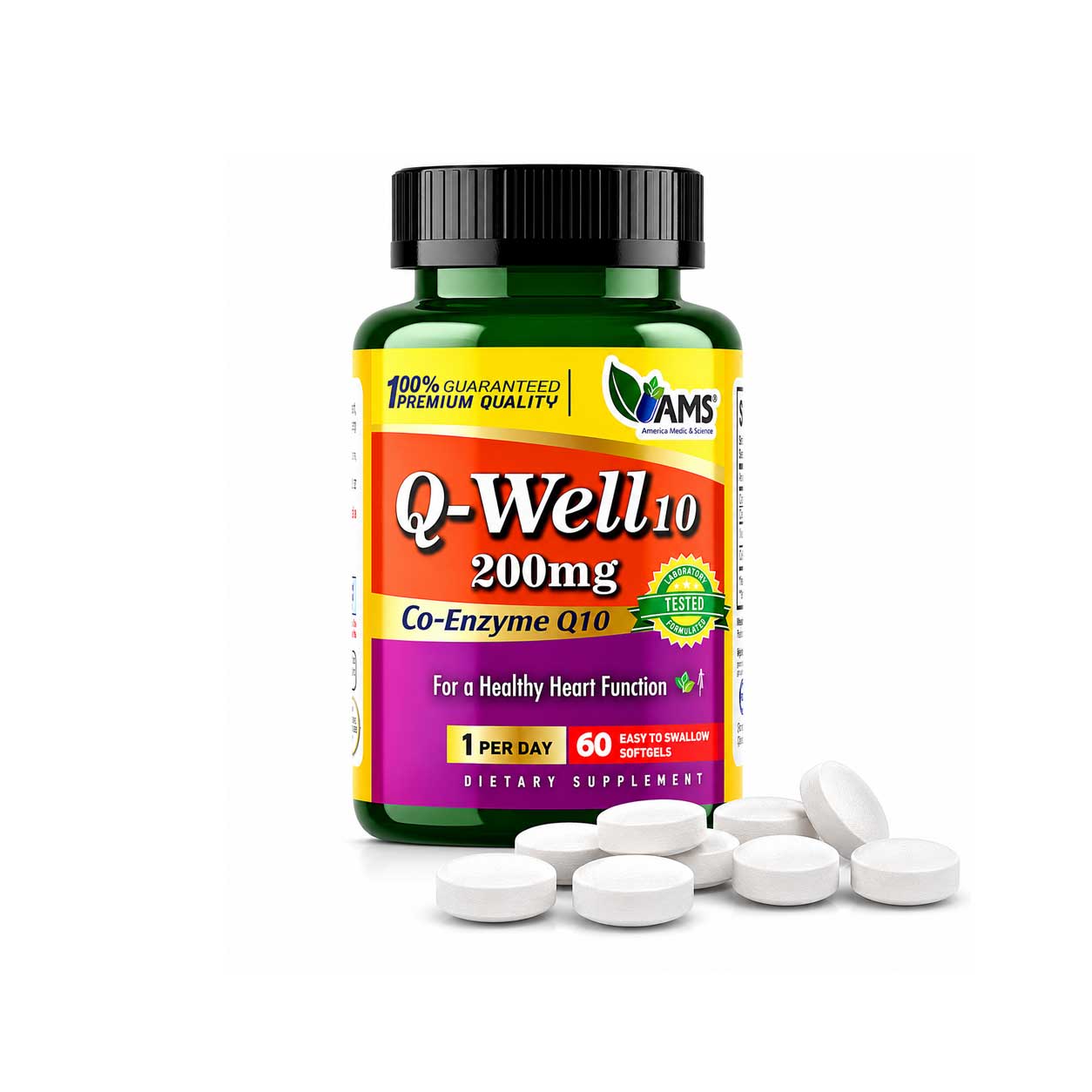 AMS COQ 10 200MG Tab 60s