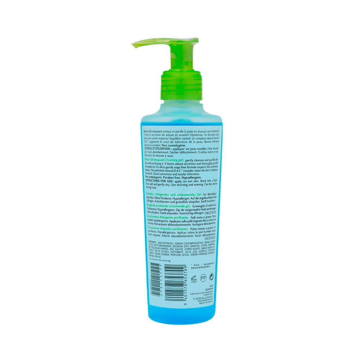 Bioderma Sebium Foaming Gel 200ml