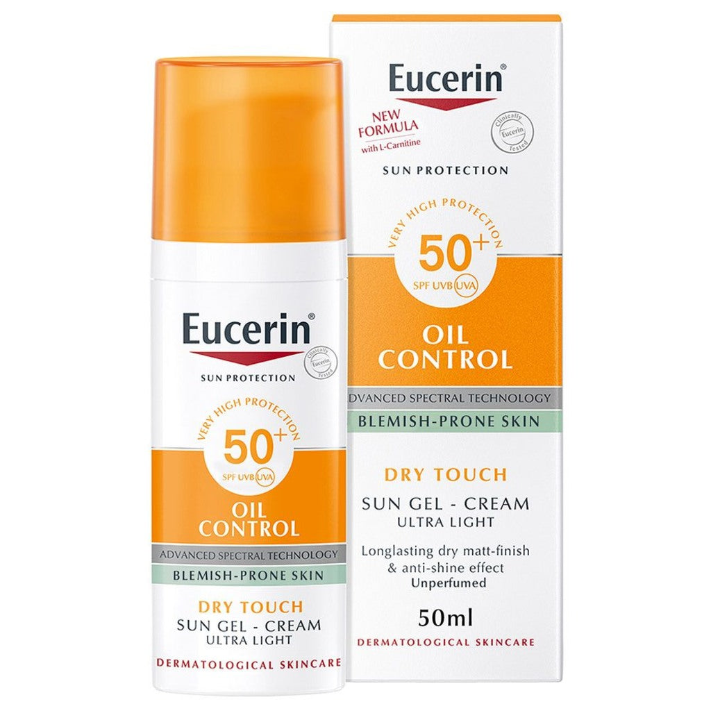 Eucerin Oil Control SPF 50+ Dry touch Gel 50ml