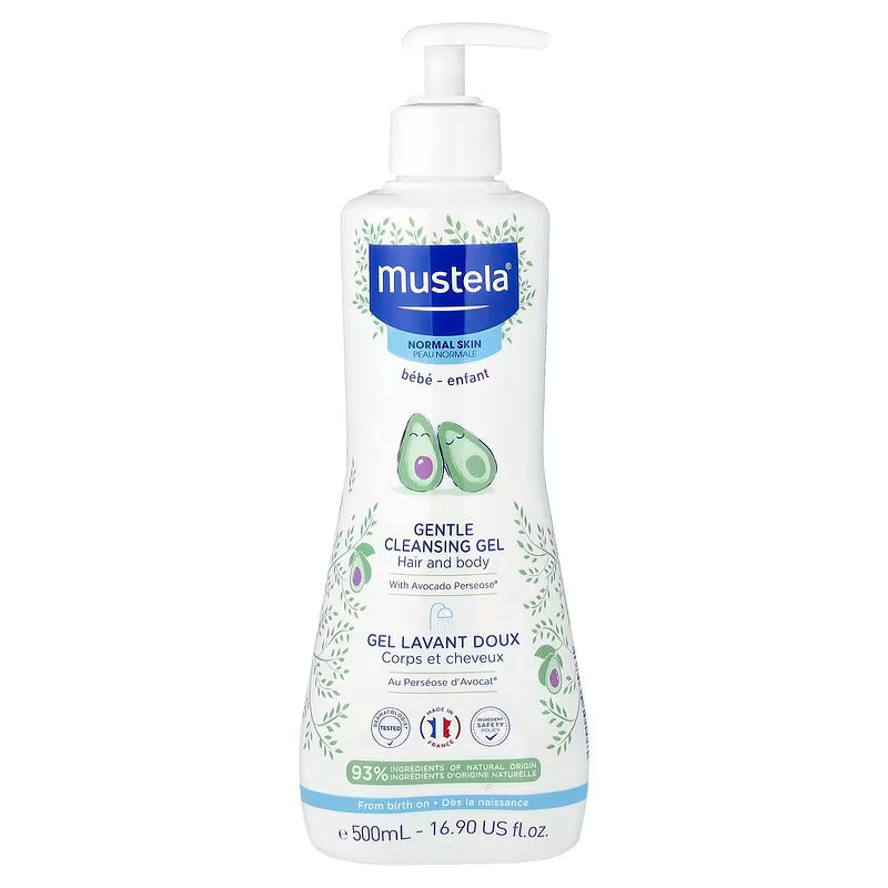 Mustela Cleansing gel Hair and Body 500ml