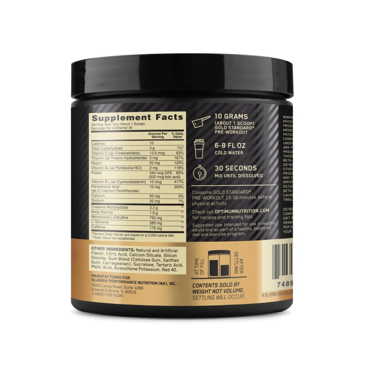 Optimum Nutrition Gold Standard Pre-Workout